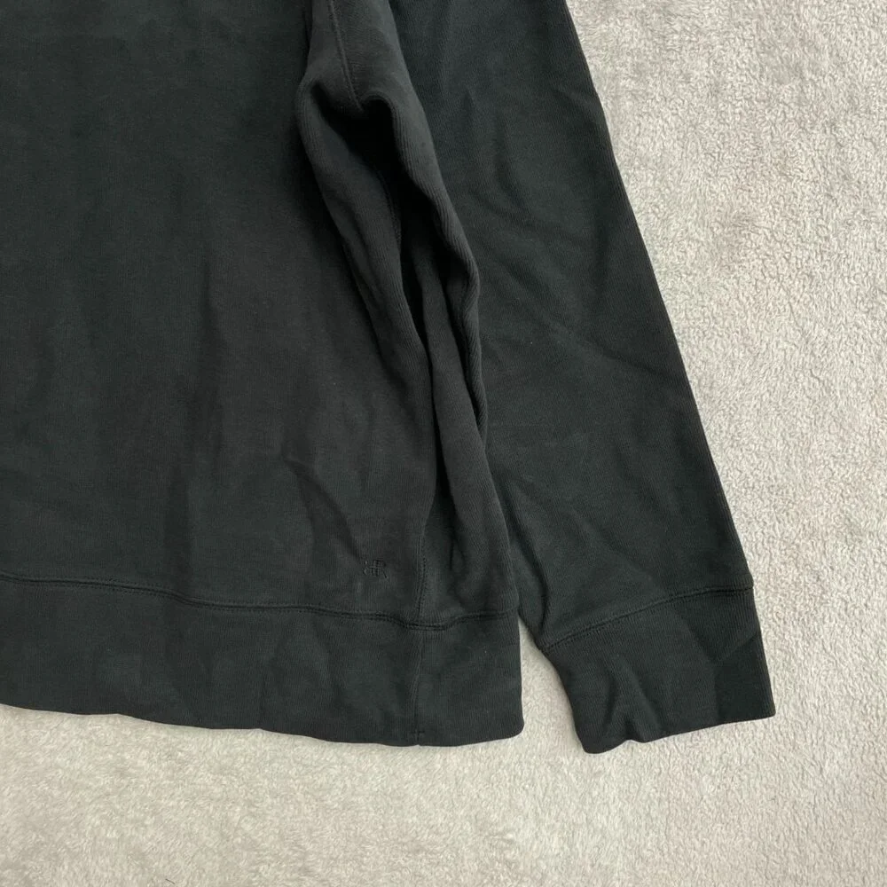 Banana Republic Men's 3XL Black Quarter-Zip Pullover Sweatshirt N0090